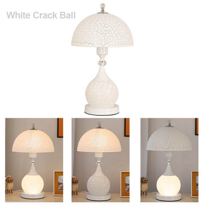 Lighteme Beautiful Crack Ceramic Table Lamp