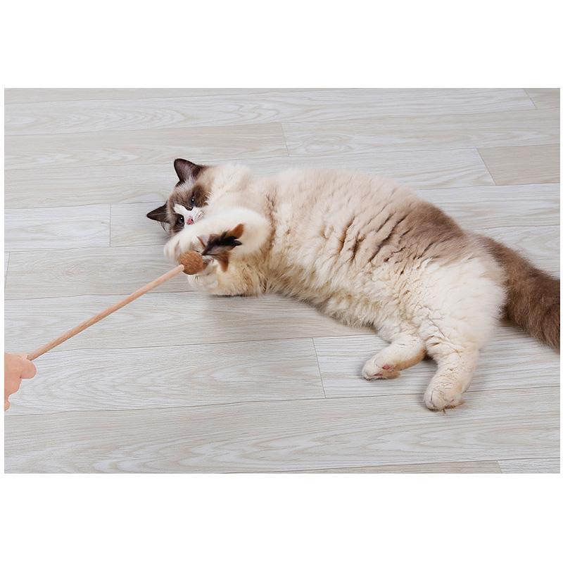 Lighteme Bell Feather Cat Teaser Toy