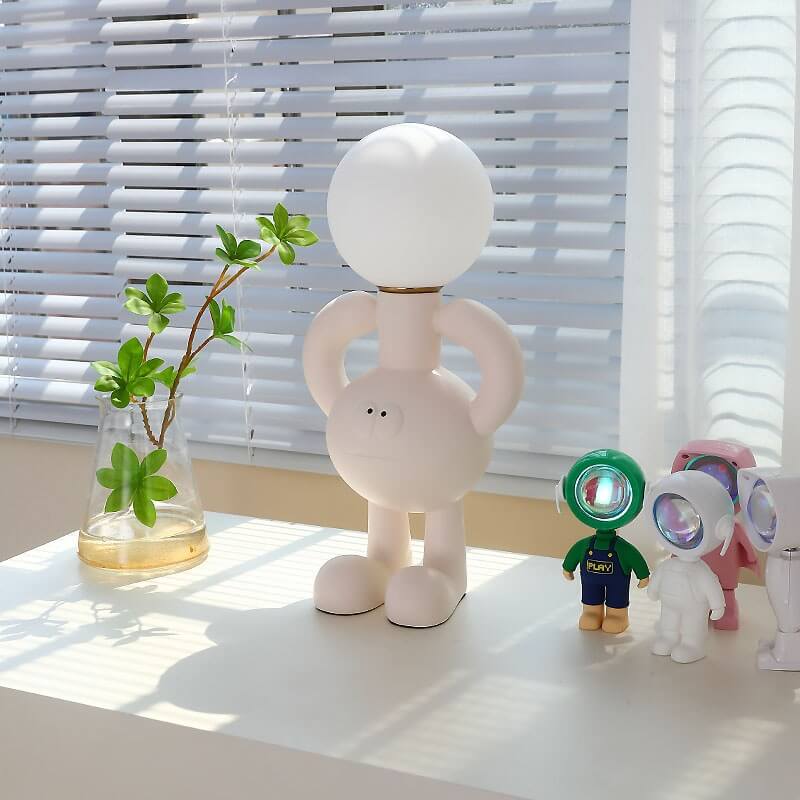 Lampe de bureau en résine Lighteme Bigfoot