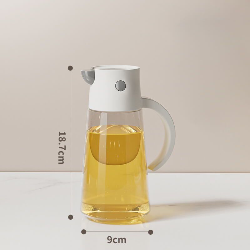 Bouteille d'huile en verre Lighteme en forme d'oiseau