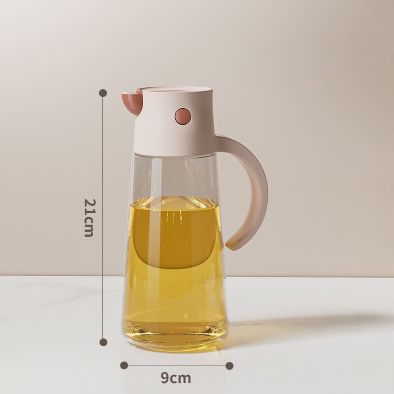 Bouteille d'huile en verre Lighteme en forme d'oiseau