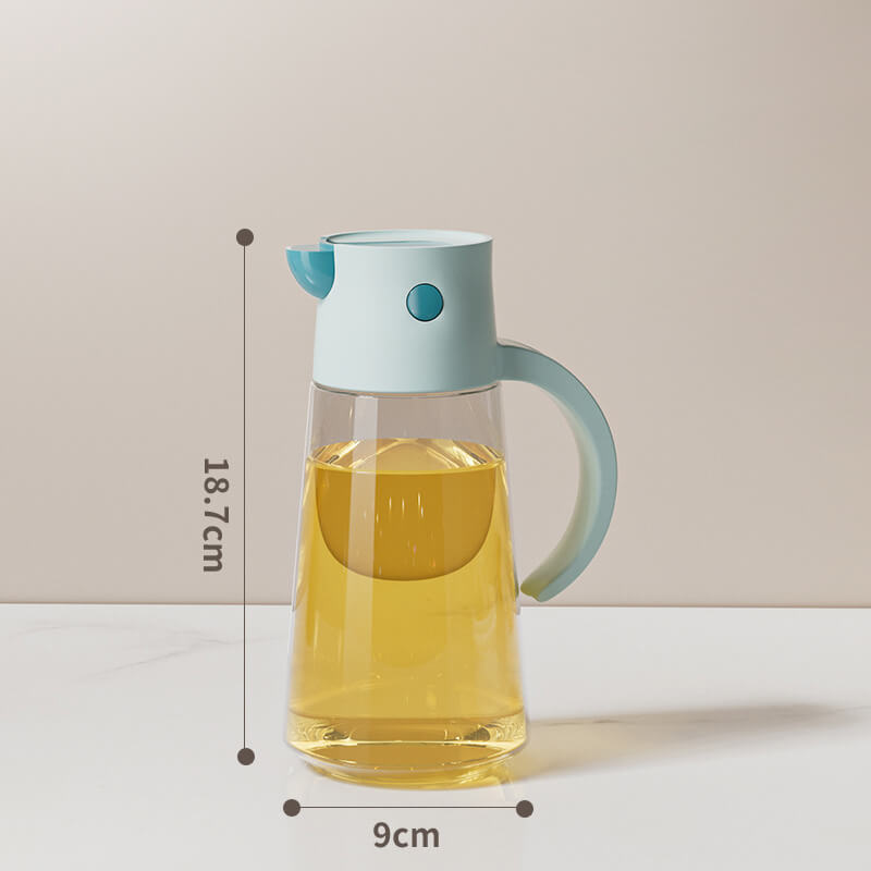 Bouteille d'huile en verre Lighteme en forme d'oiseau