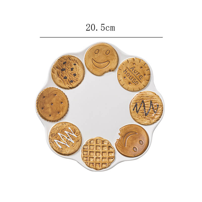 Lighteme Biscuit Ceramic Cup and Saucer
