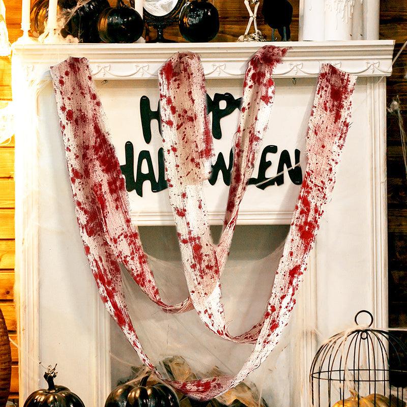 Bandes de tissu sanglantes Lighteme 3m pour Halloween