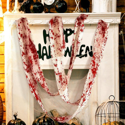 Bandes de tissu sanglantes Lighteme 3m pour Halloween