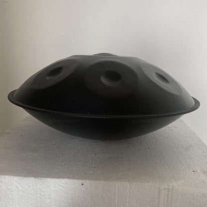 Lighteme Maßgeschneiderte Handpan drums aus Nitridstahl, d-Moll Amara 22 Zoll 9 Noten Hanging Drum