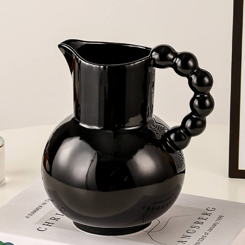 Lighteme Keramikvase in Kesselform