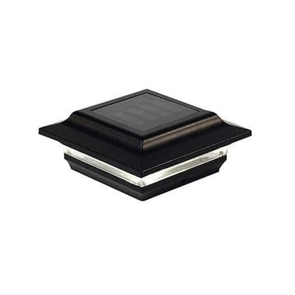 Lighteme Solar-Zaunkappenleuchte - Schwarz