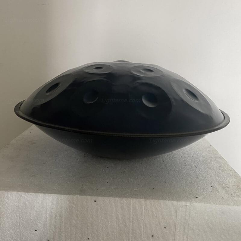 Lighteme Handpan Drum 22 Zoll 12 Noten C-Dur und Kurd/Celtic D-Moll aus Nitridstahl Hang Instrument