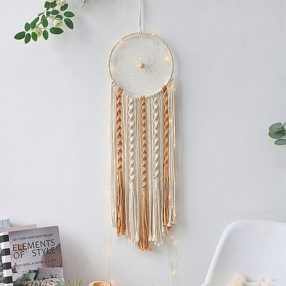 Lighteme Boho handgewebter Wandbehang