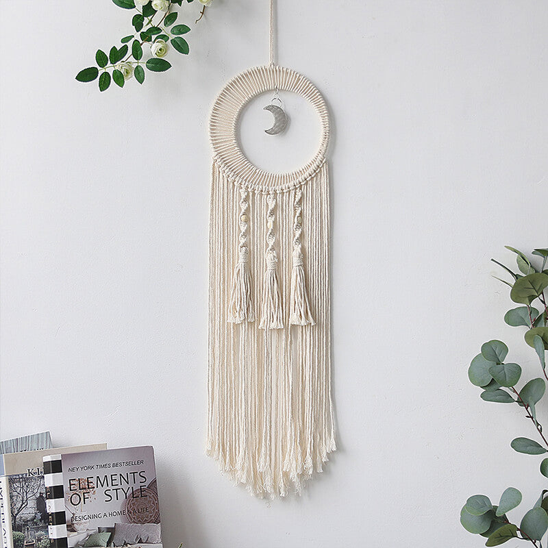 Lighteme Boho handgewebter Wandbehang