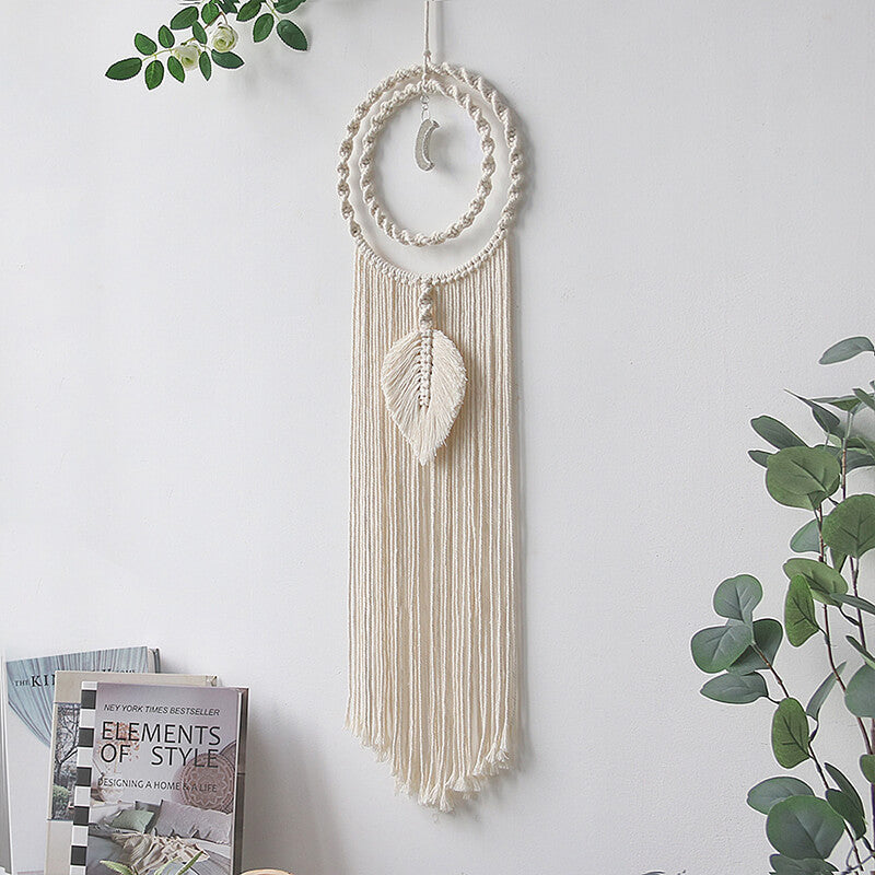 Lighteme Boho handgewebter Wandbehang