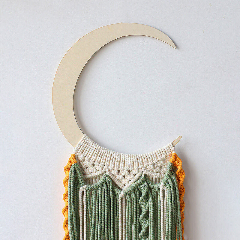 Lighteme Boho handgewebter Wandbehang