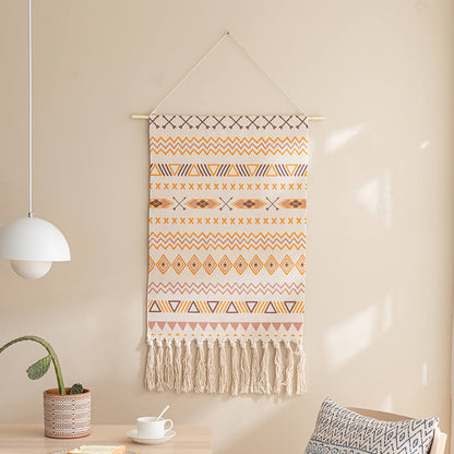 Lighteme Boho-Wandbehang mit Quaste