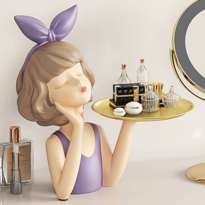Rangement pour plateau Lighteme Bow Girl
