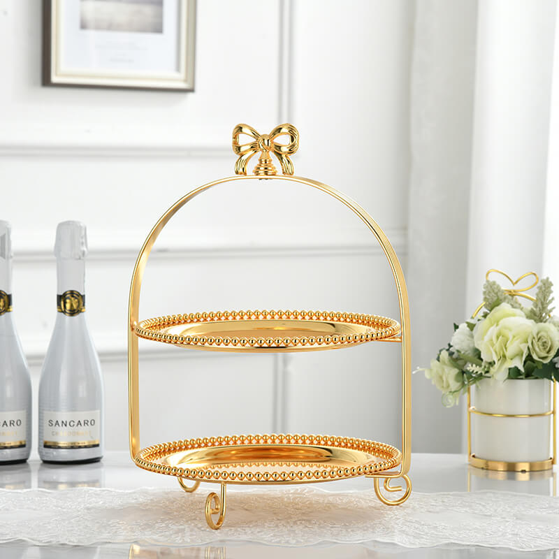 Lighteme Bowknot Beaded Dessert Stand