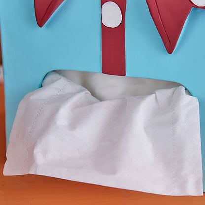 Boîte de rangement pour mouchoirs Lighteme Bowknot à pois
