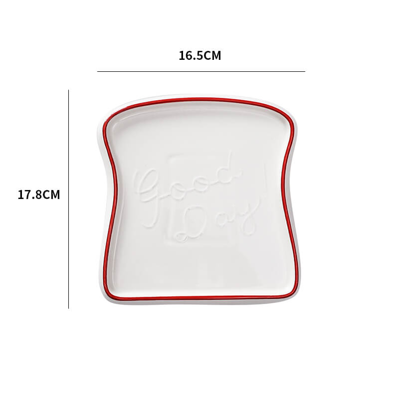 Lighteme Bread Ceramic Plate