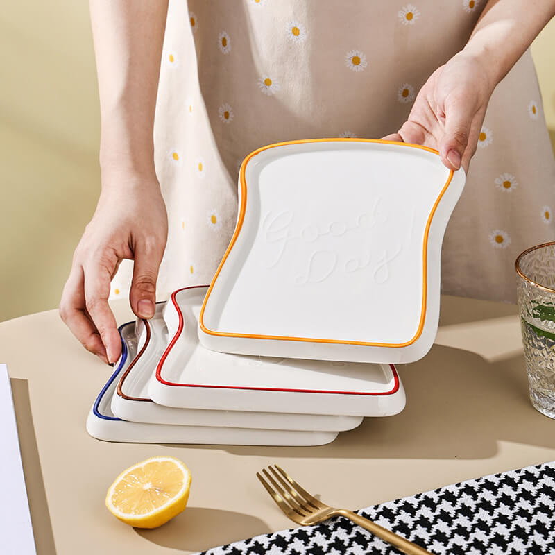 Lighteme Bread Ceramic Plate