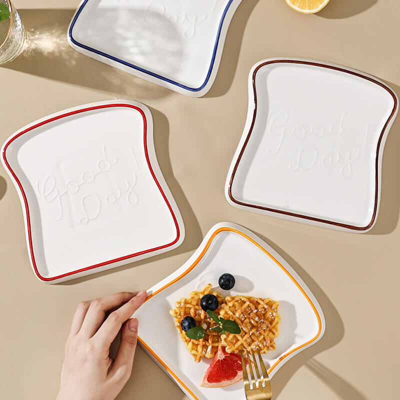 Lighteme Bread Ceramic Plate