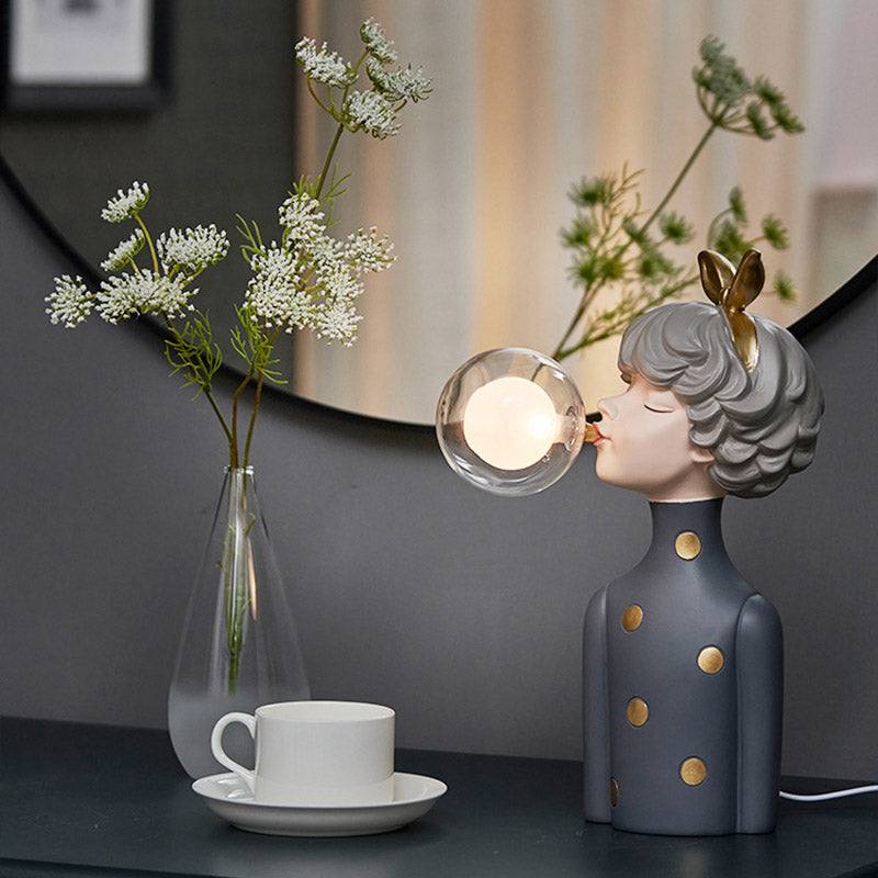 Lumière d'ambiance décorative Lighteme Bubble Girl
