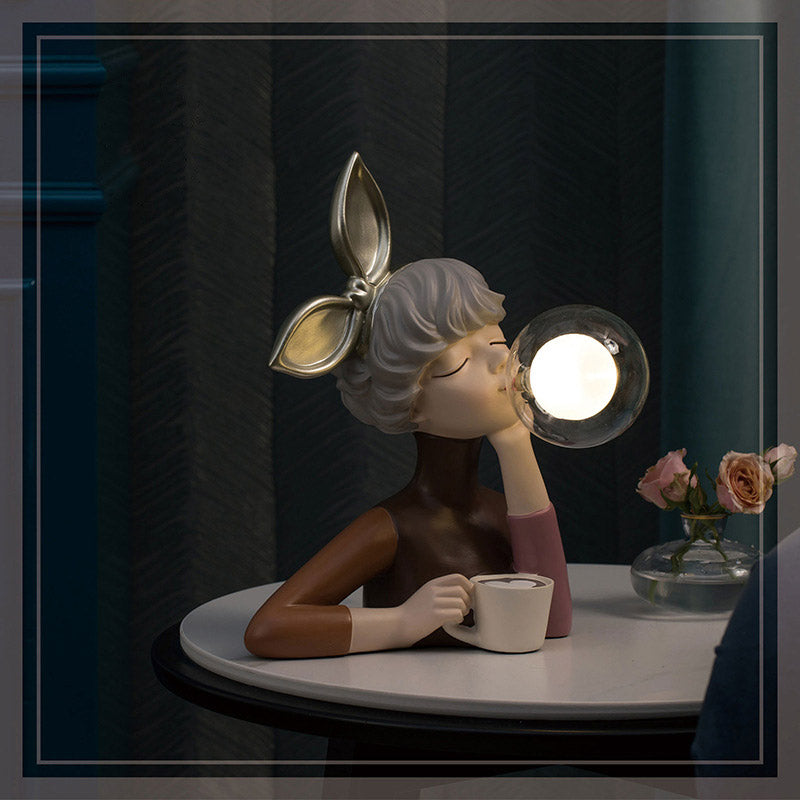 Lumière d'ambiance décorative Lighteme Bubble Girl