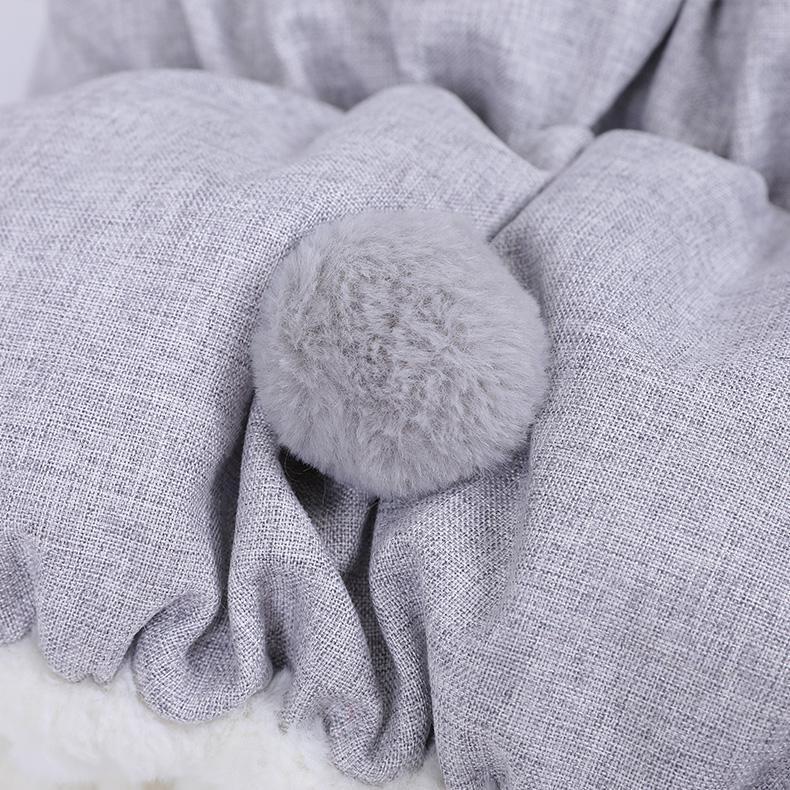 Lighteme Bunny Velvet Cat Play & Sleep Tube Warm Tunnel