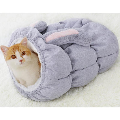 Lighteme Bunny Velvet Cat Play & Sleep Tube Warm Tunnel