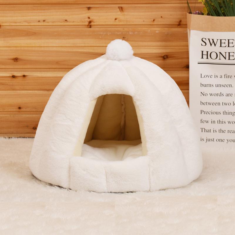 Lighteme Bunny Samt-Hunde-Nest, langlebig