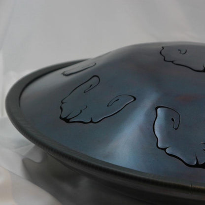 Tambour papillon de 20 pouces - Handpan à langue en acier majeur en ré