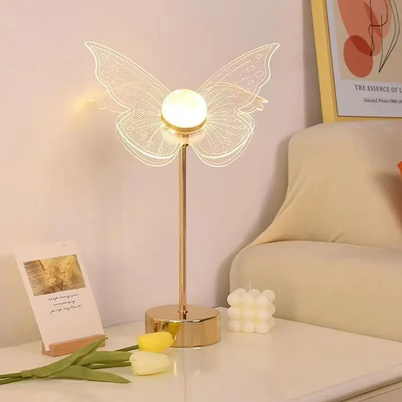 Lighteme Schmetterlingsblumen-Tischlampe