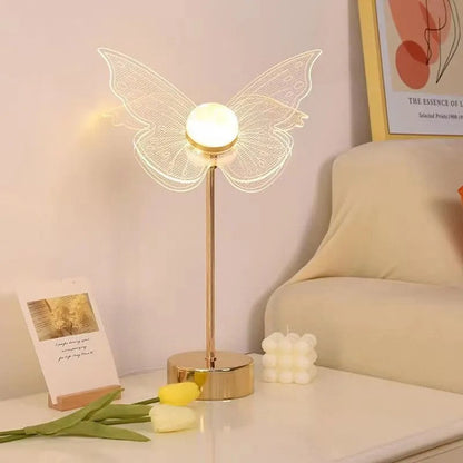 Lighteme Schmetterlingsblumen-Tischlampe