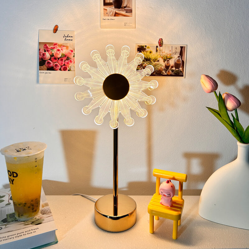 Lighteme Schmetterlingsblumen-Tischlampe