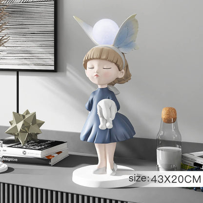Lampe décorative Lighteme Butterfly Girl