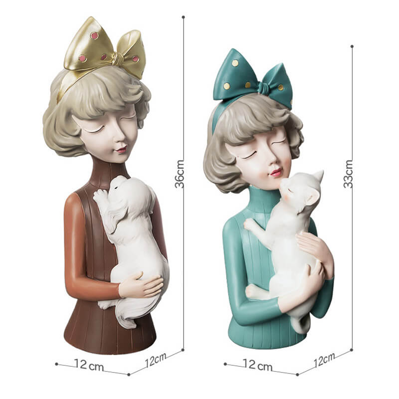 Lighteme Butterfly Girl Sculpture Ornament