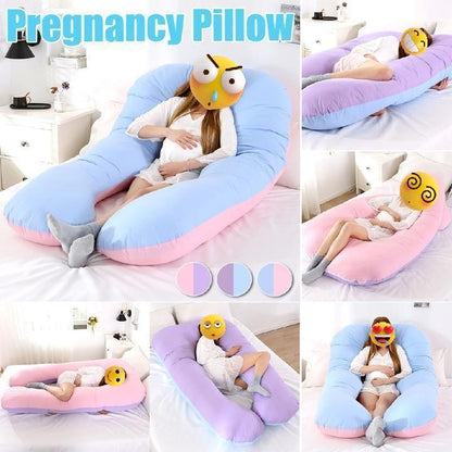 Coussin de grossesse Lighteme, coussin de maternité, coussin de corps en forme de U pour la grossesse
