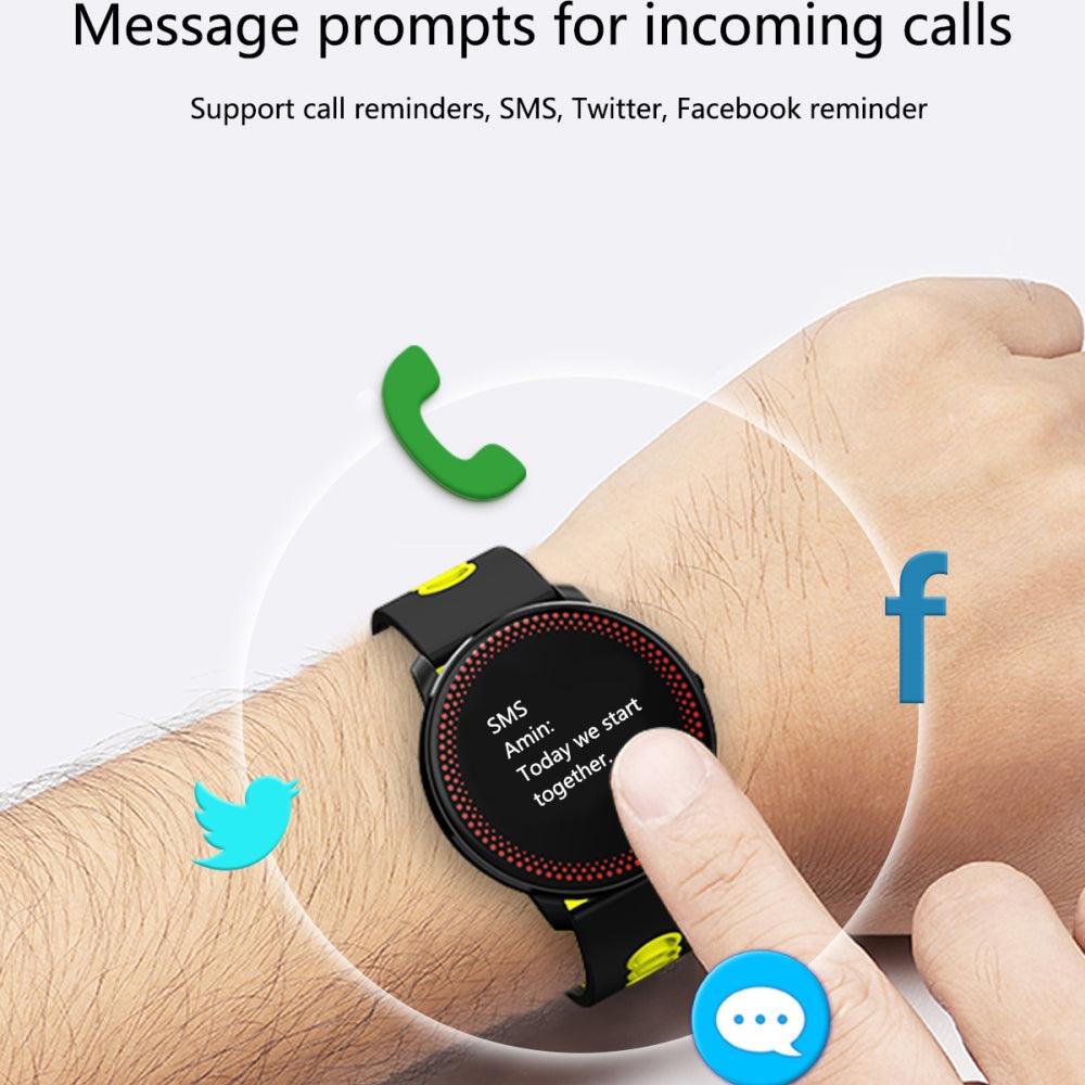 Bracelet de fitness intelligent étanche Lighteme