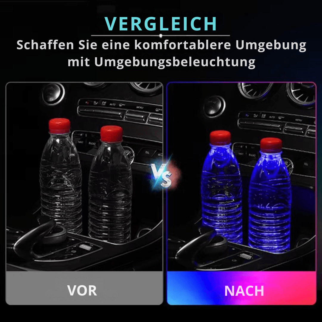 Lampe porte-gobelet de voiture Lighteme