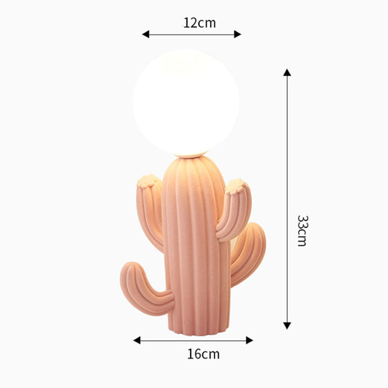 Lighteme Cactus Resin Table Lamp