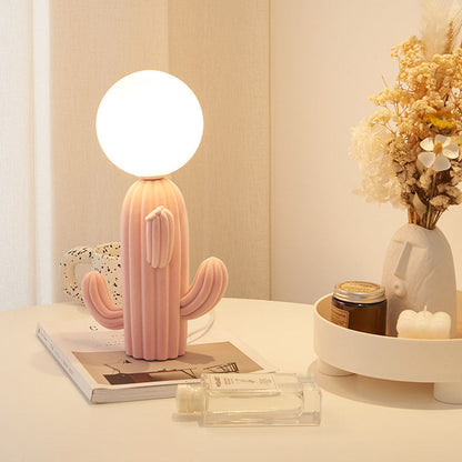 Lighteme Cactus Resin Table Lamp