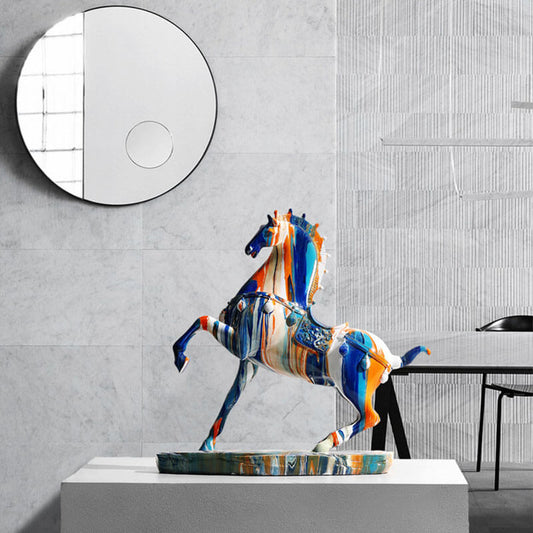 Ornements décoratifs Lighteme Camouflage Horse