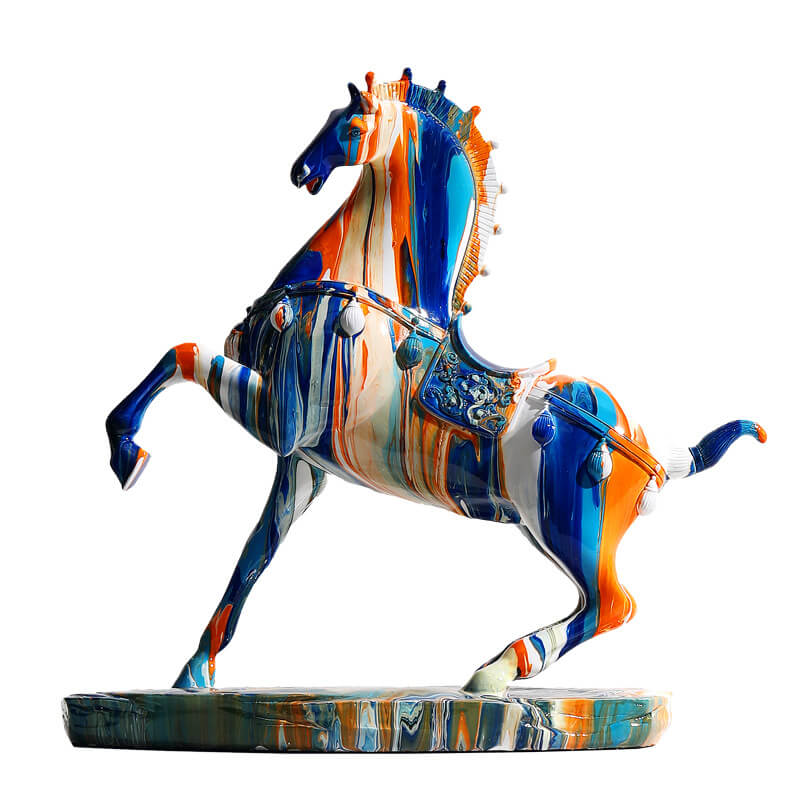 Lighteme Dekorative Ornamente mit Camouflage-Muster, Pferd