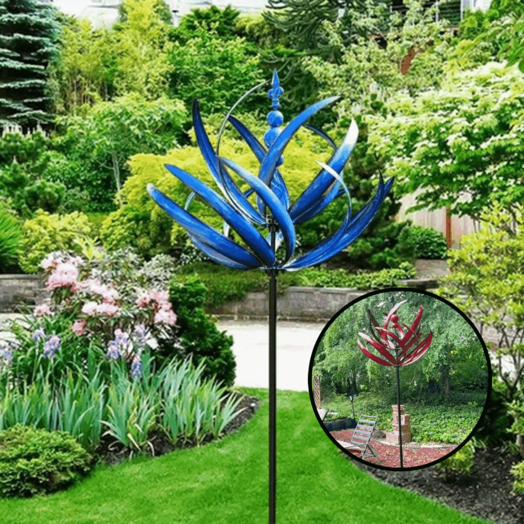 Fleurs Lighteme tournant dans le vent Jouets éoliens