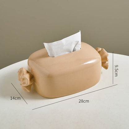 Boîte de rangement pour mouchoirs Lighteme Candy Cookie