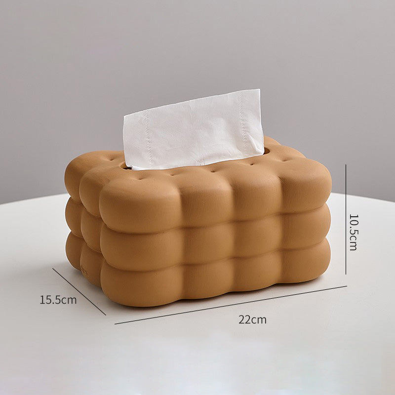 Boîte de rangement pour mouchoirs Lighteme Candy Cookie