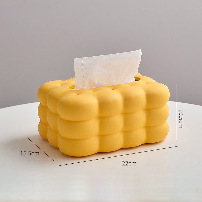 Boîte de rangement pour mouchoirs Lighteme Candy Cookie