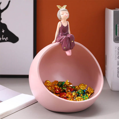 Rangement en résine Lighteme Candy Girl 