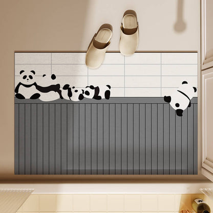 Lighteme Cartoon Diatom Mud Bath Mat