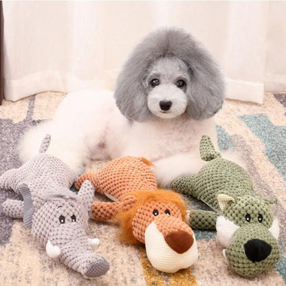 Lighteme Cartoon Animal Sound Toy Dog Chew Toy (3 Types)