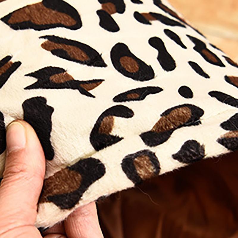 Lighteme Cat Tunnel Leopard Print Crinkly 3 Ways Toy